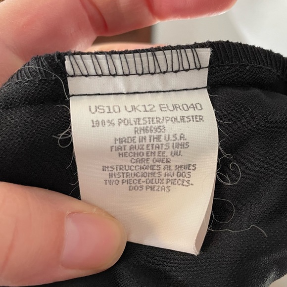 Leslie Fay Evenings Vintage Beaded Fringe Top - Picture 5 of 5